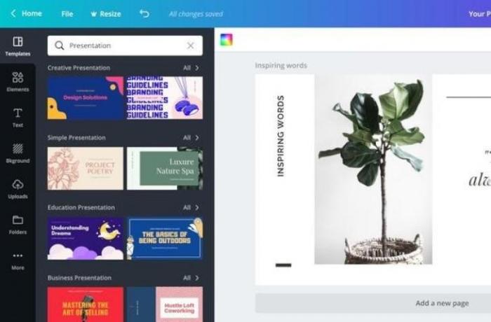 Cara membuat ppt di canva