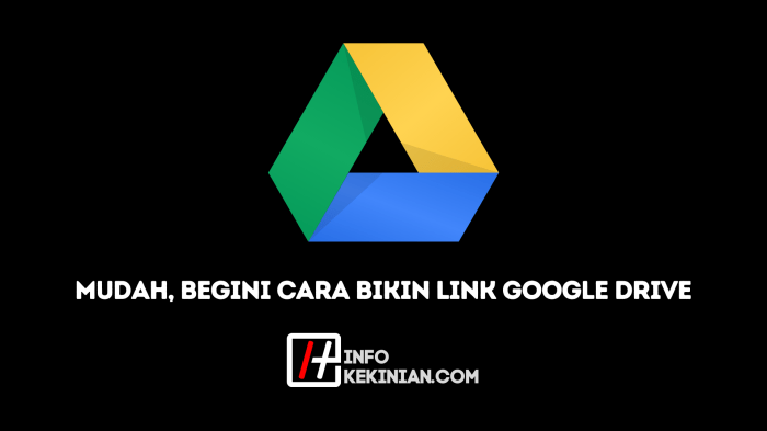 Cara membuat link google drive